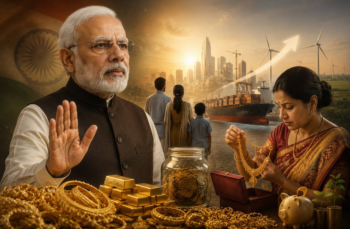 Why Narendra Modi Wants Indians to Stop Buying Gold - The Real Reason Is Bigger Than You Think